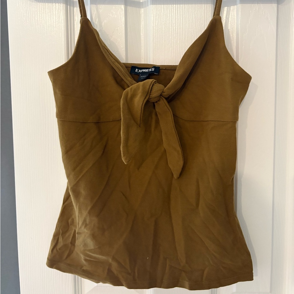 Express Women's Brown Camisole Top
